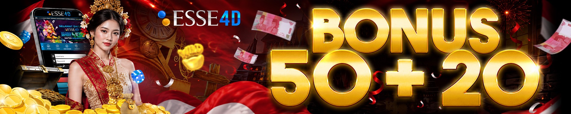 Bonus VVIP Deposit ESSE4D